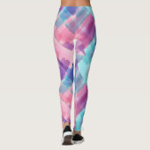 Aquarellfarben Leggings (Rückseite)