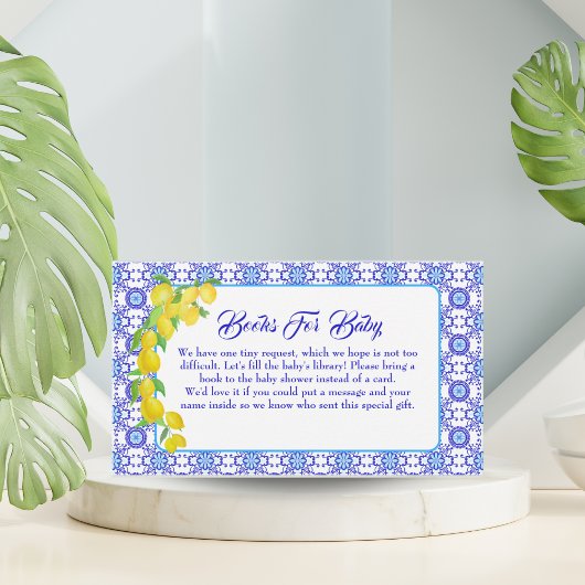 Aquarellfarben Lemons Amalfi Bücher für Kinder Begleitkarte