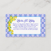 Aquarellfarben Lemons Amalfi Bücher für Kinder Begleitkarte (Vorderseite)