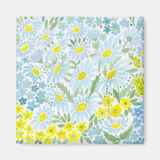 Aquarellfarben Magnet (Vorne)