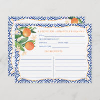 Aquarellfarben Orangen Amalfi Blaue Fliesen Rezept