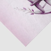 Aquarellfarben Pink Baby Bear Tissue Paper Seidenpapier (Detail)