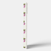 Aquarellfarben - Polka-Dot-Muster Case-Mate iPhone Hülle (Rückseite / Rechts)