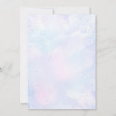 Aquarellfarben Popsim Party Zwei Coole 2. Geburtst Einladung (Rückseite)