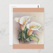 Aquarellfarben Postkarte (Vorne/Hinten)