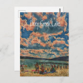 Aquarellfarben-Postkarte Postkarte (Vorne/Hinten)