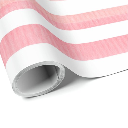 Aquarellfarben Rainbow Striptepapier 2 Geschenkpapier (Rolleneckpunkt)