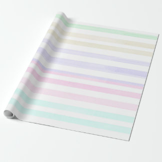 Aquarellfarben Rainbow Striptepapier 4 Geschenkpapier