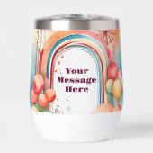 Aquarellfarben-Regenbogen-Bliss-Party (Vorderseite)