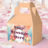 Aquarellfarben-Regenbogen-Bliss-Party Geschenkschachtel