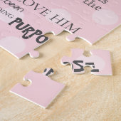 Aquarellfarben Rosa Florroman 8:28 Bibelverse Puzzle (Seite)