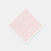 Aquarellfarben Rosa-Muster Servietten (Ecke)