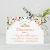 Aquarellfarben Rosa Party Einladung (Stehend Vorderseite)