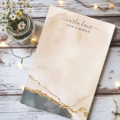 Aquarellfarben Rosa Schwarzes Gold Aquädukt Salon Post-it Klebezettel