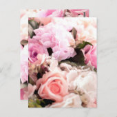 Aquarellfarben-Rose 25 Postkarte (Vorne/Hinten)