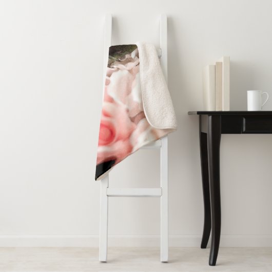 Aquarellfarben-Rose 25 Sherpadecke (Beispiel)