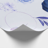 Aquarellfarben-Rose 31 Geschenkpapier (Ecke)