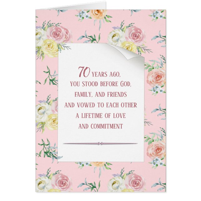 Aquarellfarben Rose 70 Jahre alt (Vorne)