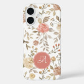 Aquarellfarben-Rose Case-Mate iPhone Hülle (Rückseite)