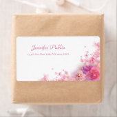 Aquarellfarben Rose Floral Moderner Chic Handgesch (Insitu)