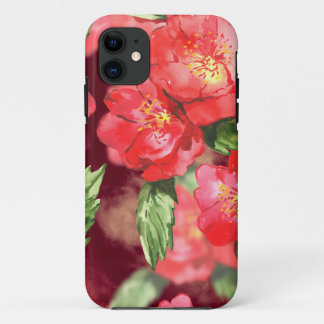 Aquarellfarben-Rose mit Grüntönen Case-Mate-iPhone Case-Mate iPhone Hülle