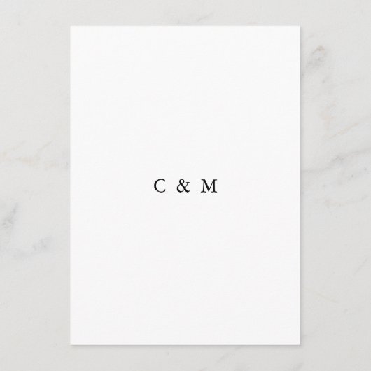 Aquarellfarben Rose Rosa BlumenzwiebelDETAILS Begleitkarte (Rückseite)