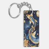 Aquarellfarben Schlüsselanhänger (Vorderseite links)