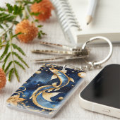 Aquarellfarben Schlüsselanhänger (Vorderseite rechts)