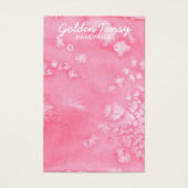 Aquarellfarben-Schmuckkarte für Nekklace (Vorderseite)