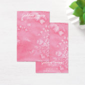 Aquarellfarben-Schmuckkarte für Nekklace (Schreibtisch)