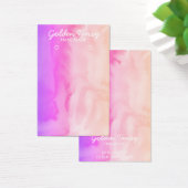 Aquarellfarben-Schmuckkarte für Nekklace (Schreibtisch)