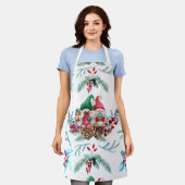 Aquarellfarben Schürze (Getragen)