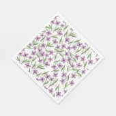 Aquarellfarben Serviette (Ecke)