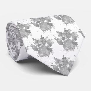 Aquarellfarben Splash Dow Pw Print Muster Neck Tie Krawatte
