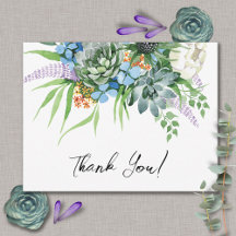 Aquarellfarben Sukkulentflora Bouquet Boho Wedding
