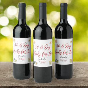 Aquarellfarben Sushi und Sashimi jedes Alter zum G Weinetikett