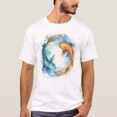Aquarellfarben T-Shirt (Vorderseite)