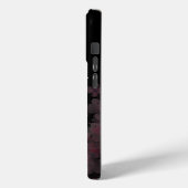 Aquarellfarben und Blumenrahmen - Anpassen Case-Mate iPhone Hülle (Rückseite / Links)