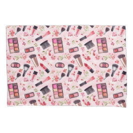 Aquarellfarben und Blumenzimmerstil Kissenbezug