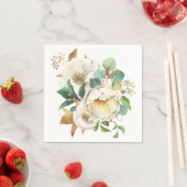 Aquarellfarben und Folipapier Napkin Serviette (Beispiel)