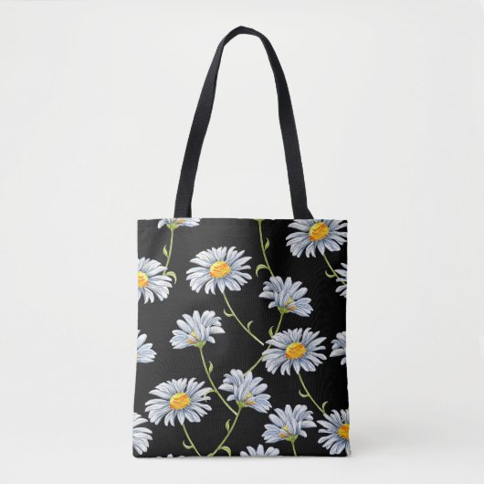 Aquarellfarben: Vintager Hintergrund der Blume Tasche (Vorderseite)