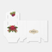 Aquarellfarben Weihnachten Geschenkschachtel (Ungefaltet)