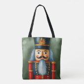 Aquarellfarben, Weihnachtsnachtsnachtscreme Tasche (Rückseite)