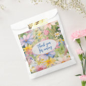 Aquarellfarben Wildblumen Brautparty Gefälligkeits Geschenktütchen (Versiegelt)