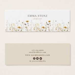 Aquarellfarben-Wildblumen mit Hoops anzeigen