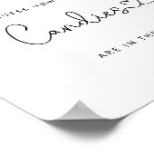 Aquarellfarben Wildblumen schätzen, wie viele Bonb Poster (Ecke)