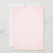 Aquarellfarben Wüste Rote Sukkulturen gestreift Ge Einladung (Rückseite)