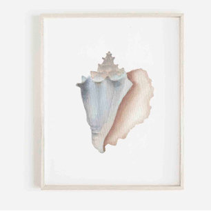 Aquarellfarbendruck Poster