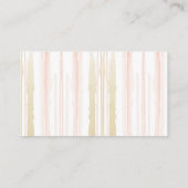 Aquarellfarbene, berühmte Forest Baby Tiere bringe Begleitkarte (Rückseite)