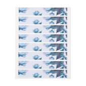 Aquarellfarbene Blume 10 (Bogen)